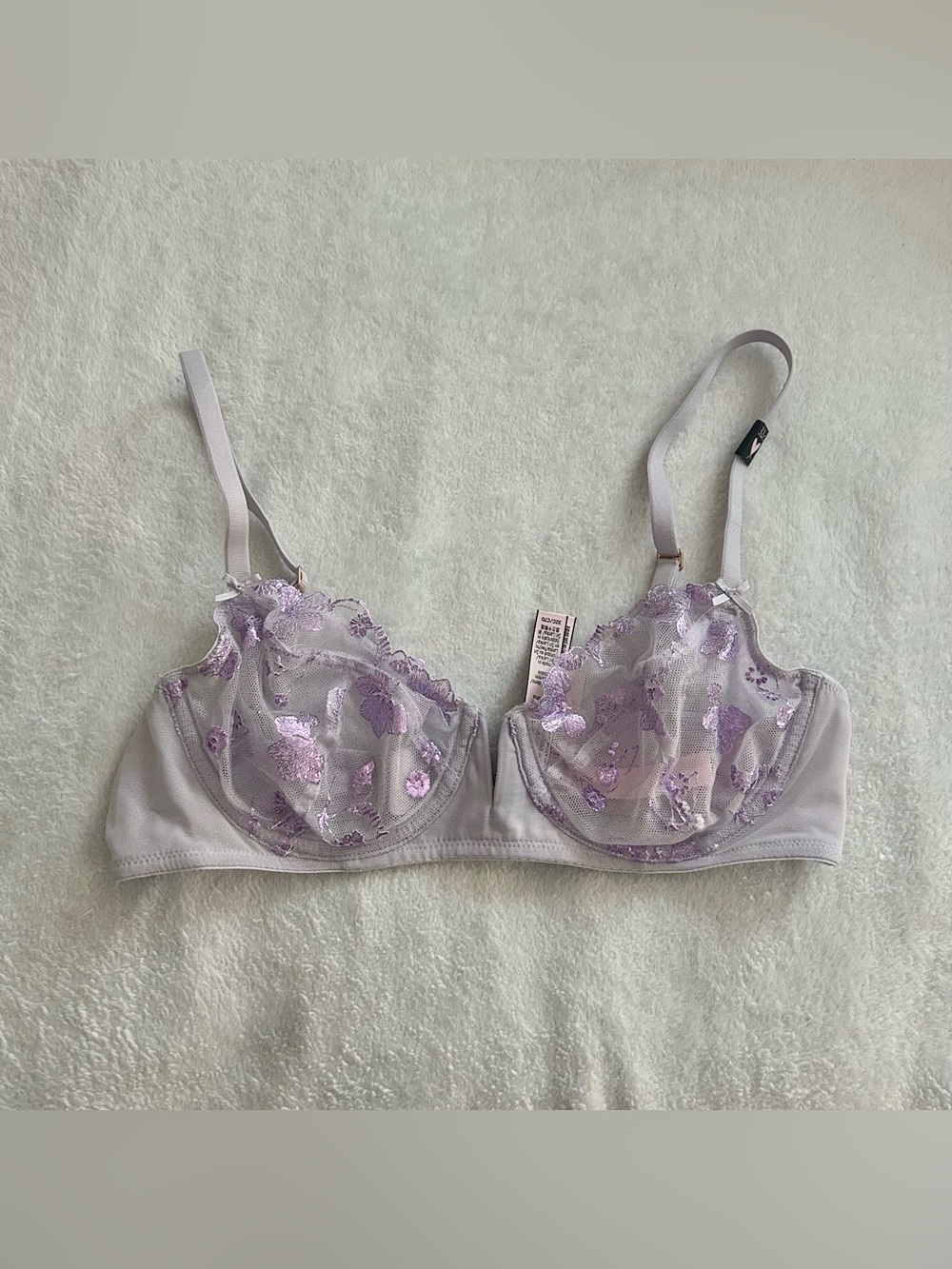 Victoria’s Secret Unlined Demi Lilac bra